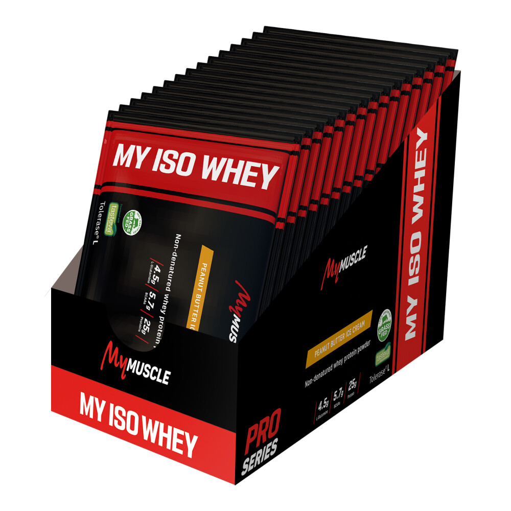 My Iso Whey MyMuscle 20 x 30gg Peanut Butter Ice Cream