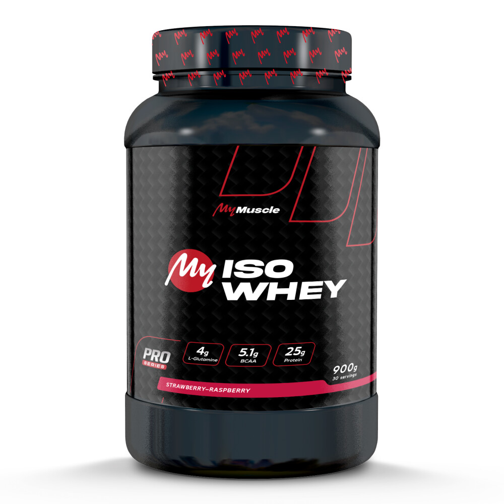 My Iso Whey MyMuscle 900g Strawberry-Raspberry