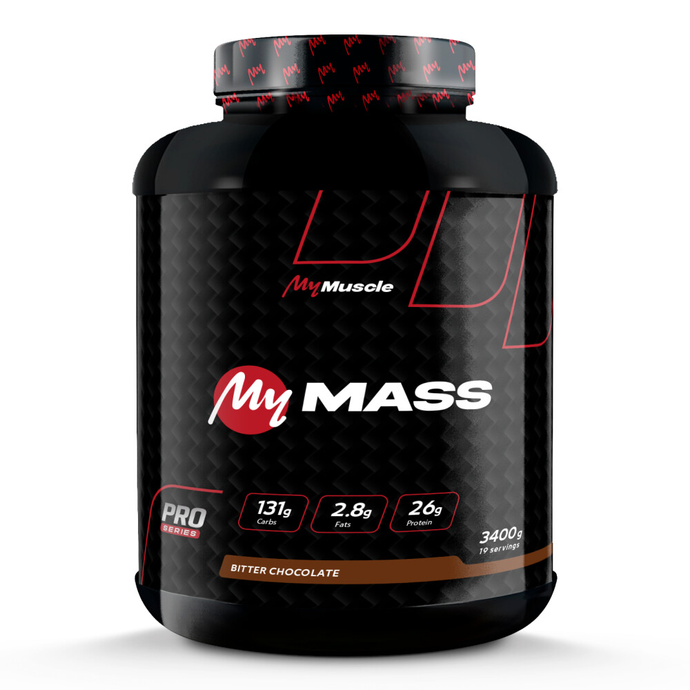 My Mass MyMuscle 3400g Bitter Chocolate
