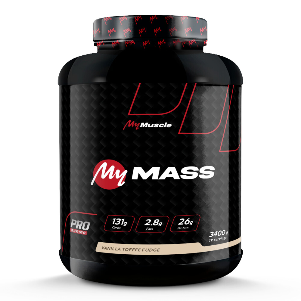 My Mass MyMuscle 3400g Vanilla Toffee Fudge
