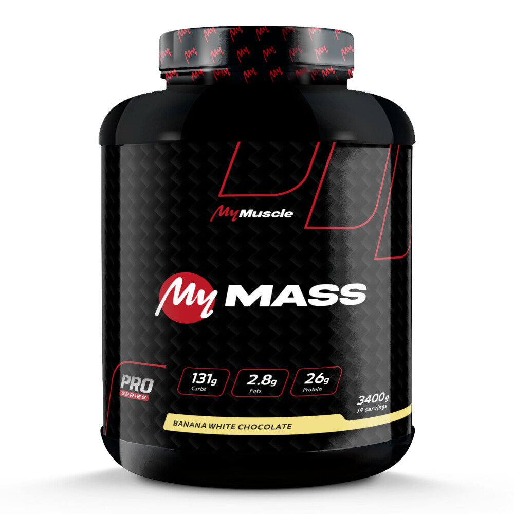 My Mass MyMuscle 3400g Banana White Chocolate