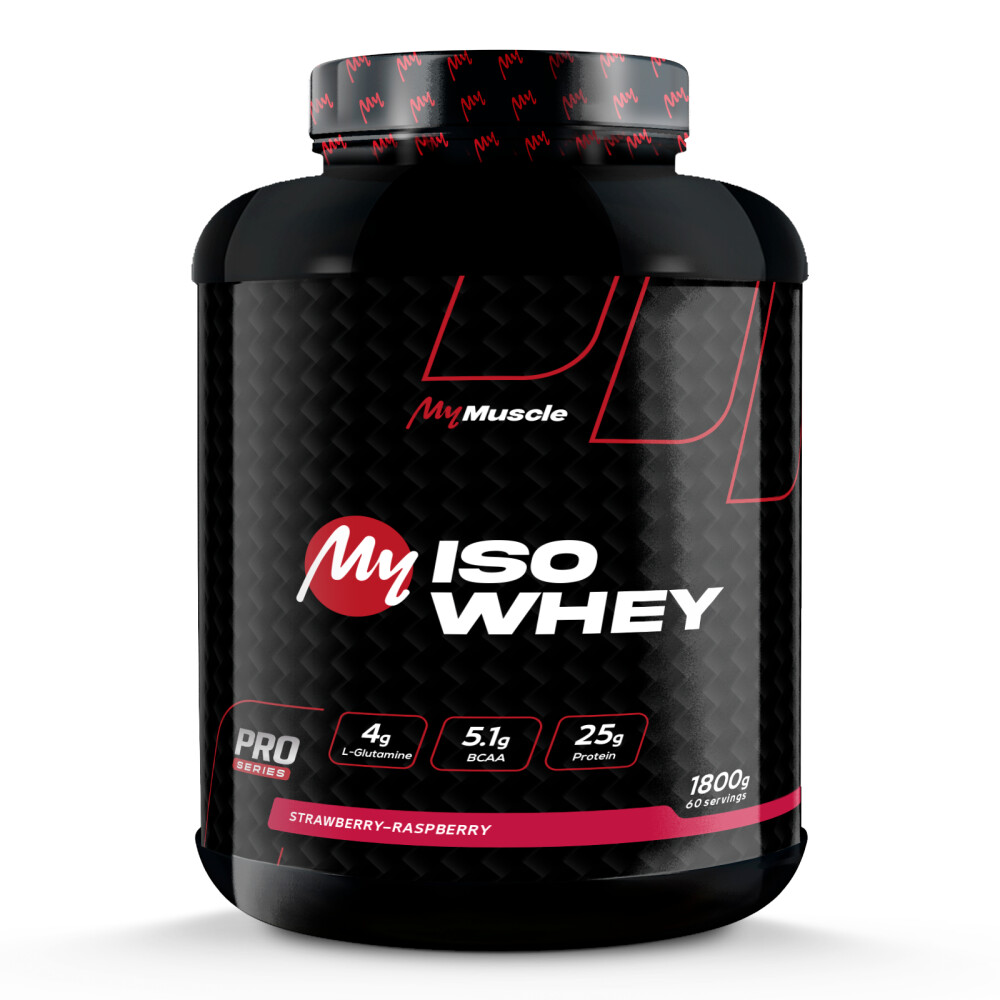 My Iso Whey MyMuscle 1800g Strawberry-Raspberry
